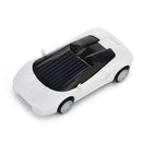 3-piece Solar Mini Car Racer Toy for Kids - Powered by the Sun - White