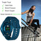 1.28 Inch Tft Colour Screen Ip67 Waterproof Smart Watch Support Body Temperature Monitoring / Sleep Monitoring / Heart Rate Monitoring - Black