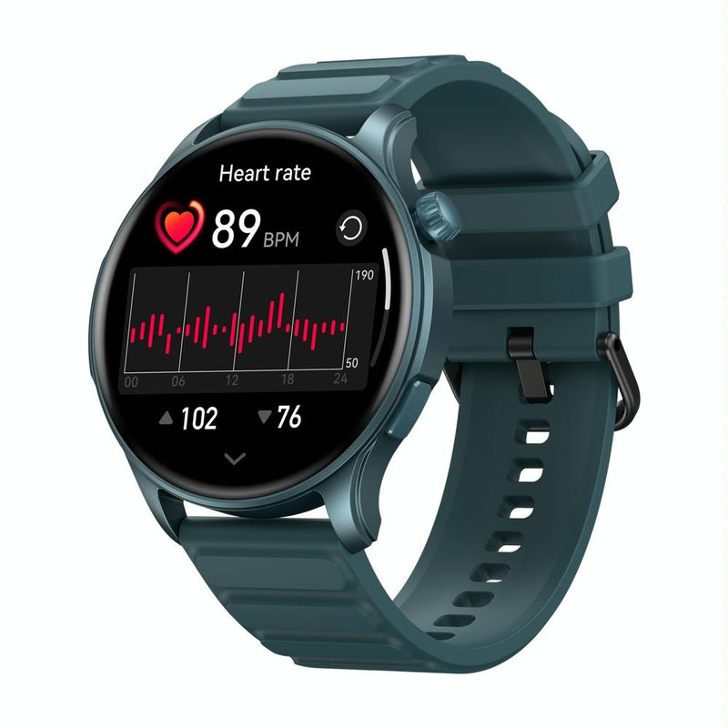 1.43 Inch Bt5.2 Fitness Smart Watch With Health Monitor - Blue