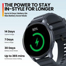 1.43 Inch Bt5.2 Fitness Smart Watch With Health Monitor - Blue