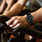 Smart Dual Display Analog Digital Call Watch - Black Steel
