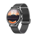 Smart Steel Watch With Colour Screen - Silver