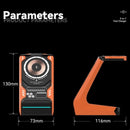 3 In 1 Wireless Charger For Mobile Phone And Earphones - Grey