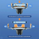 15W Fast Wireless Charger With Infrared Sensor For C10 Car Navigation - Transparent Stand