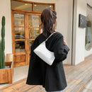 Small Square Stone Pattern Shoulder Bag For Women - Green