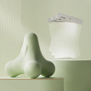 4-Corner Fascia Massage Ball For Neck & Shoulder Relief Yoga & Fitness - Purple