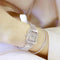 Women Diamond Chain Watch - Elegant and Timeless - Silver