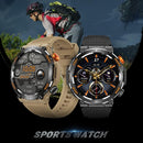 1.46 Inch Round Screen Bluetooth Smart Watch Support Health Monitoring & 100+ Sports Modes - Yellow