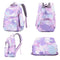 Backpack Set With Lunch Bag & Pencil Case For Kids - Black