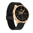 1.28 Inch Ips Colour Screen Ip67 Waterproof Smart Watch Support Blood Pressure Monitoring / Heart Rate Monitoring / Sleep Monitoring - Gold
