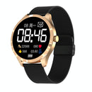 1.28 Inch Ips Colour Screen Ip67 Waterproof Smart Watch Support Blood Pressure Monitoring / Heart Rate Monitoring / Sleep Monitoring - Gold