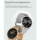 1.28 Inch Ips Colour Screen Ip67 Waterproof Smart Watch Support Blood Pressure Monitoring / Heart Rate Monitoring / Sleep Monitoring - Gold