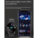 1.28 Inch Ips Colour Screen Ip67 Waterproof Smart Watch Support Blood Pressure Monitoring / Heart Rate Monitoring / Sleep Monitoring - Gold