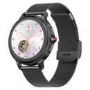 Smart Wristband With Waterproof Heart Rate And Blood Pressure Monitoring - Silver