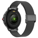 Smart Wristband With Waterproof Heart Rate And Blood Pressure Monitoring - Silver