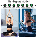 Smart Wristband With Waterproof Heart Rate And Blood Pressure Monitoring - Silver