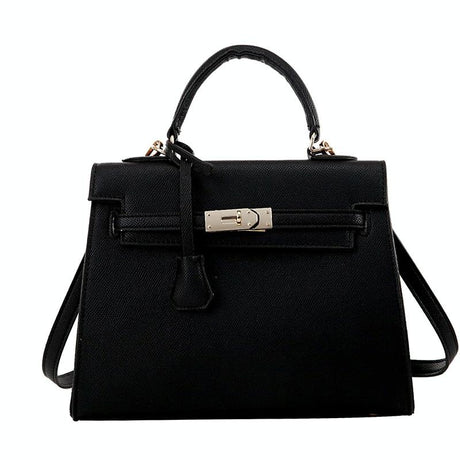 Stylish Winter Crossbody Bag For Women - Single Shoulder Kelly Design - Brown