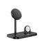 3 In 1 Magnetic Wireless Charger For Iphone & Airpods - Black