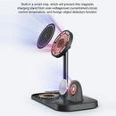 3 In 1 Magnetic Wireless Charger For Iphone & Airpods - Black