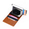 Automatic Rfid Blocking Card Holder with Coin Pocket - Black