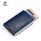 Automatic Rfid Blocking Card Holder with Coin Pocket - Black