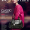 Soft Faced Casual Handbag - Large Diagonal Shoulder Bag - Brown