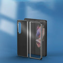 For Samsung Galaxy Z Fold4 5G Leather Plated Phone Cover - Green