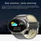 Waterproof Smart Watch With Heart / Bp / Oxygen / Sleep Monitoring - Ip68 - Gold