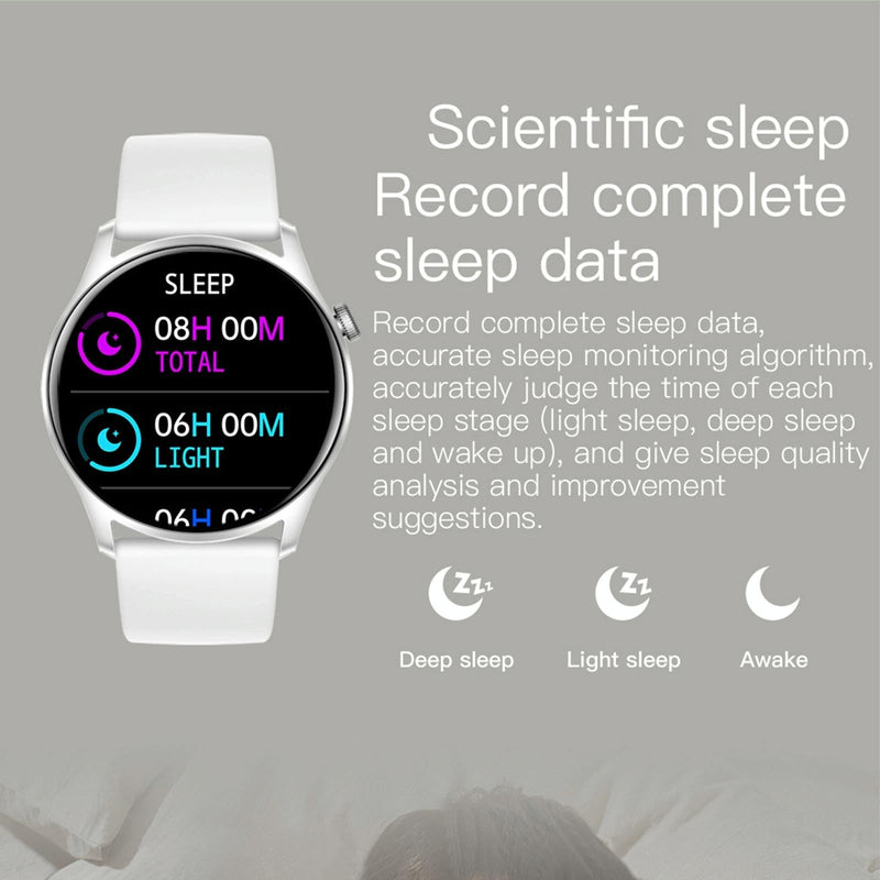 Smart Wristband With Sleep And Heart Monitoring - Pink