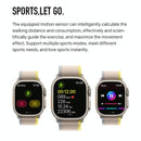 1.5 Inch Silicone Band Smart Watch Bluetooth Call / Heart Rate / Blood Pressure / Blood Oxygen - White