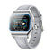 Leather Band Smartwatch With Waterproof Colour Screen - Grey