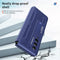 Telescopic Hinge Foldable Phone Case with Stand - 5g - Blue