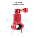 Action Camera Bicycle Mounting Bracket - Aluminum Alloy Clip