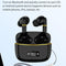 Wireless In-ear Earphones with Digital Charging Case - J2 - Pink