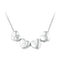 925 Sterling Silver Platinum Plated Love Letters Diy Beads In - V