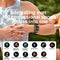 Waterproof Smart Watch With Flashlight And Compass - 1 Inch - Blue