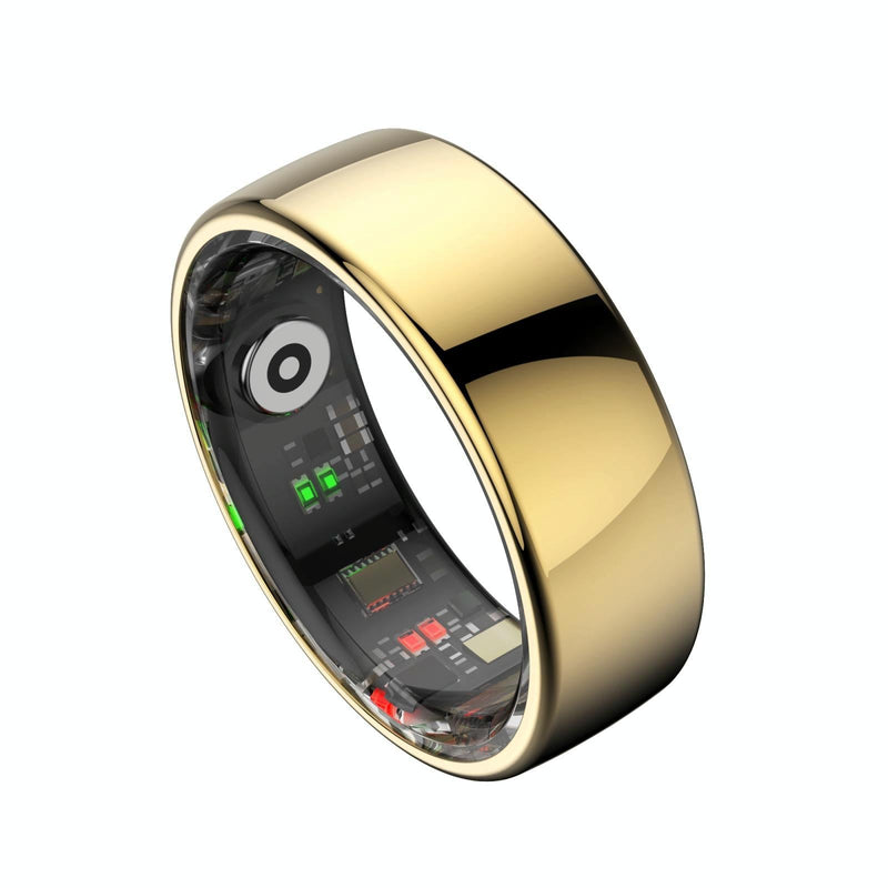 7 Smart Ring Heart Rate Blood Oxygen Sleep Sports - Silver