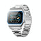 Waterproof Steel Smart Watch With Colour Screen - Silver