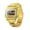 Waterproof Steel Smart Watch With Colour Screen - Silver