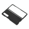 Fold 4 Cross Texture Pu Leather Case - Blue