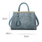 Patchwork Stone Pattern Handbag - Shoulder / Crossbody - Khaki