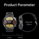 1.39 Inch Heart Rate / Blood Pressure / Blood Oxygen Monitoring Smart Calling Watch - Green