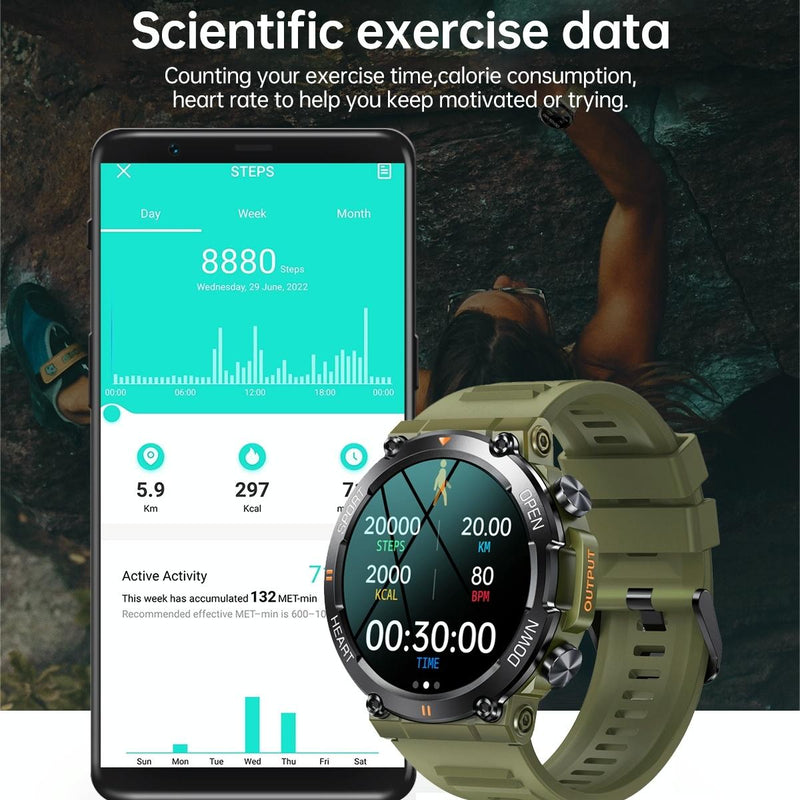 Smart Heart Rate And Blood Pressure Wristband - Monitor - Green