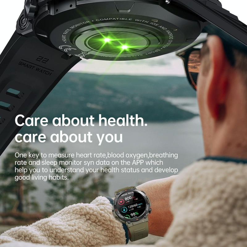 Smart Heart Rate And Blood Pressure Wristband - Monitor - Green