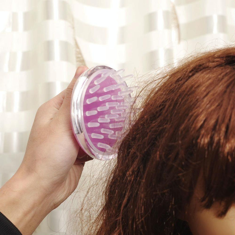 5Pc Silicone Pvc Massage Brush Set - Blue