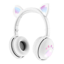 7.1 Surround Sound Cat Ear Gaming Headset With Mic - White