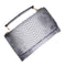 Versatile Lady Crossbody Wrist Bag - Multi-functional - Crocodile Head Yellow
