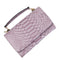 Versatile Lady Crossbody Wrist Bag - Multi-functional - Crocodile Head Yellow