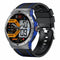 1.43 Inch Bt5.3 Ip68 Sport Smart Watch Support Bluetooth Call / Message Notification / Heart Rate / Blood Pressure Health Monitor - Blue