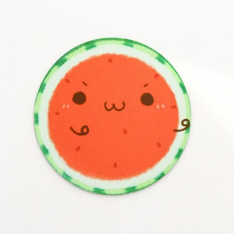 2 Pack 22Cm Cute Fruit Mouse Pad For Office Desks - Watermelon